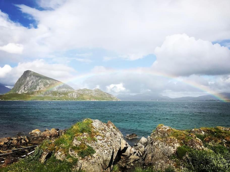 Hytte Ved Sjoen Napp Buitenkant foto